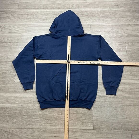 Vintage Hoodie Mens Medium Blue Disneyland Resort 90s Disney Graphic - Picture 6 of 9